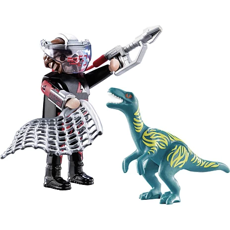 Playmobil DuoPack Velociraptor Med Dinofanger 70693 - Billede 3