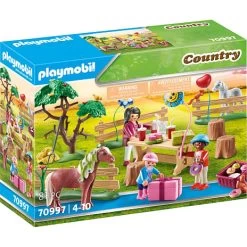 Playmobil 70997 Pony Fødselsdagsfest