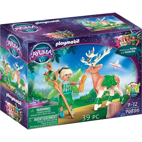 Playmobil Forest Fairy Med Totemdyr 70806 - Billede 2