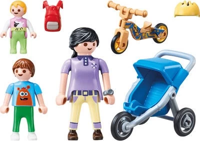 Playmobil 70284 City Life Mor Med Børn - Billede 3