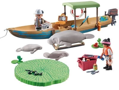 Playmobil 71010 Wiltopia Bådsæt Tur Til Søkøerne - Billede 2