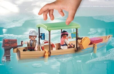 Playmobil 71010 Wiltopia Bådsæt Tur Til Søkøerne - Billede 3