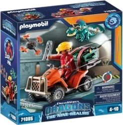 Playmobil 71085 Legesæt Dragons: The Nine Realms Icaris Quad & Phil