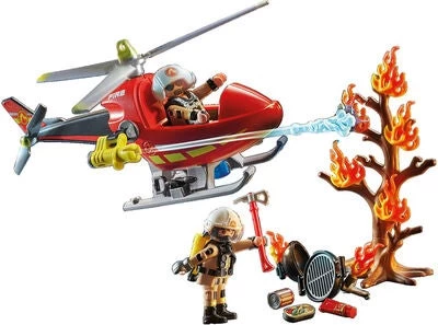 Playmobil City Action Brandhelikopter 71195 - Billede 2