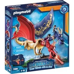 Playmobil Dragons: The Nine Realms - Wu & Wei With Jun 71080
