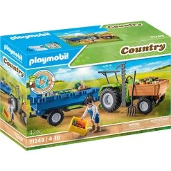 Playmobil 71249 Traktor M. Trailer