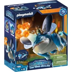 Playmobil Dragons: The Nine Realms - Plowhorn & D'Angelo 71082