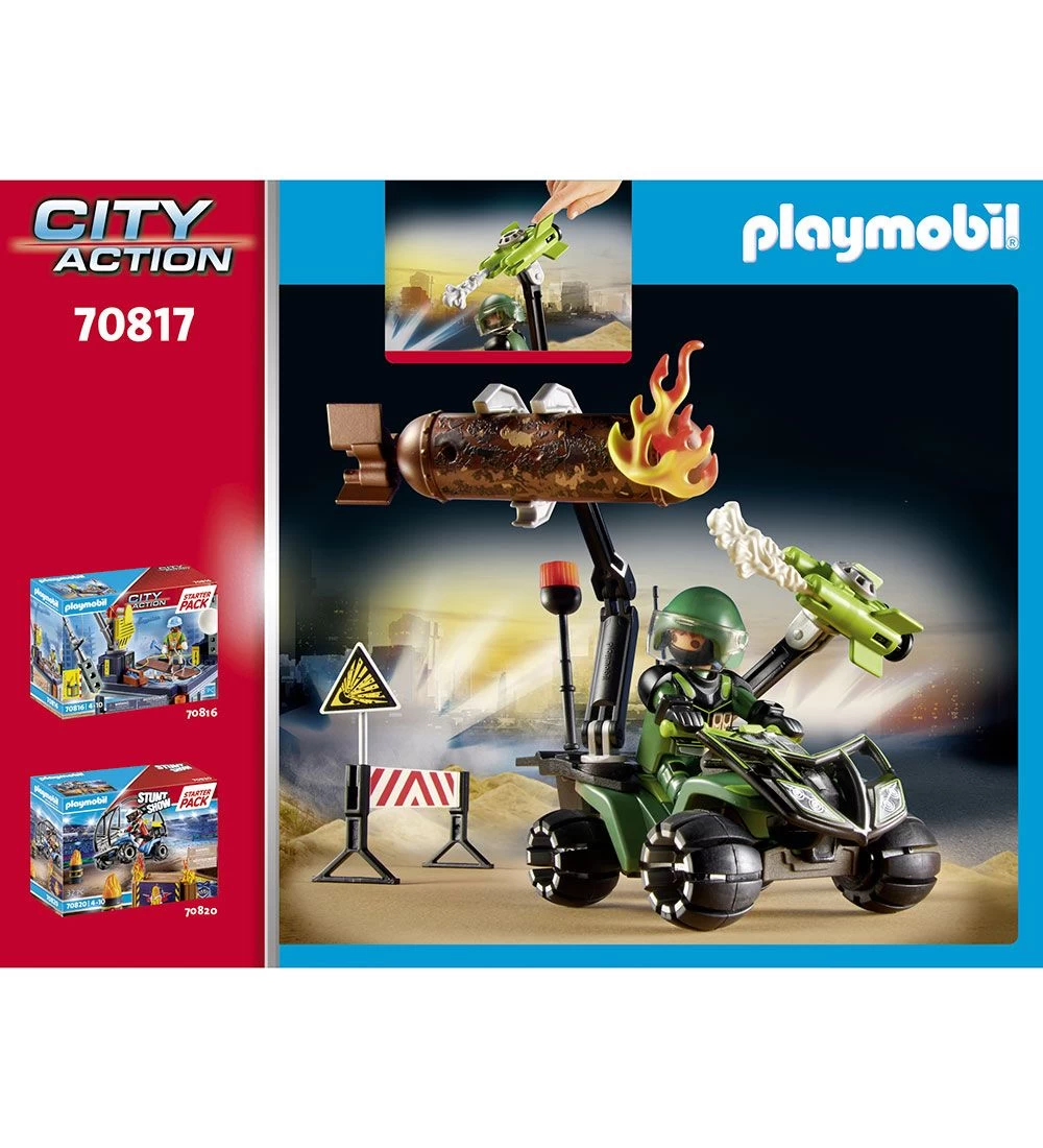 Playmobil City Action - Starter Pack Politi: Faretræning - 70817 - Billede 3
