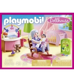 Playmobil Dollhouse - Babyværelse - 70210 - 43 Dele