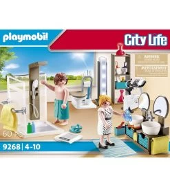 Playmobil City Life - Badeværelse - 9268 - 60 Dele