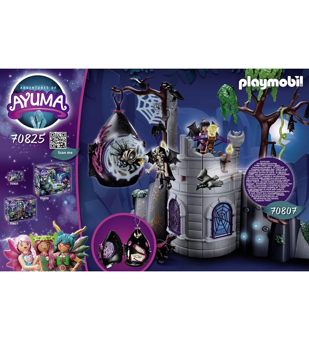 Playmobil Ayuma - Bat Fairies Skjulested - 70825 - 54 Dele - Billede 3