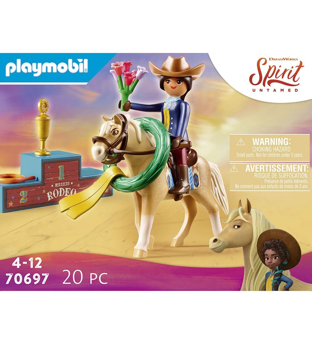 Playmobil Spirit - Rodeo Pru - 70697 - 20 Dele