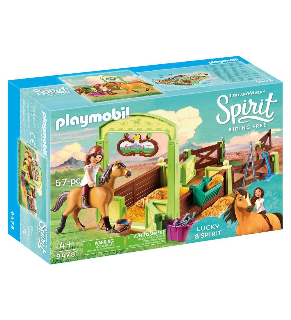 Playmobil Spirit - Hesteboks