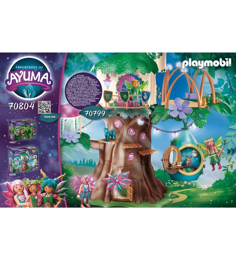 Playmobil Ayuma - Dråbeformet Hus - 70804 - 54 Dele - Billede 3