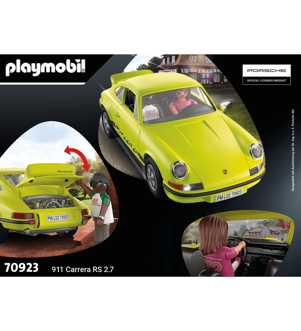 Playmobil - Porsche 911 Carrera RS 2.7 - 70923 - 39 Dele - Billede 3
