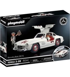 Playmobil - Mercedes-Benz 300 SL - Hvid - 70922 - 46 Dele