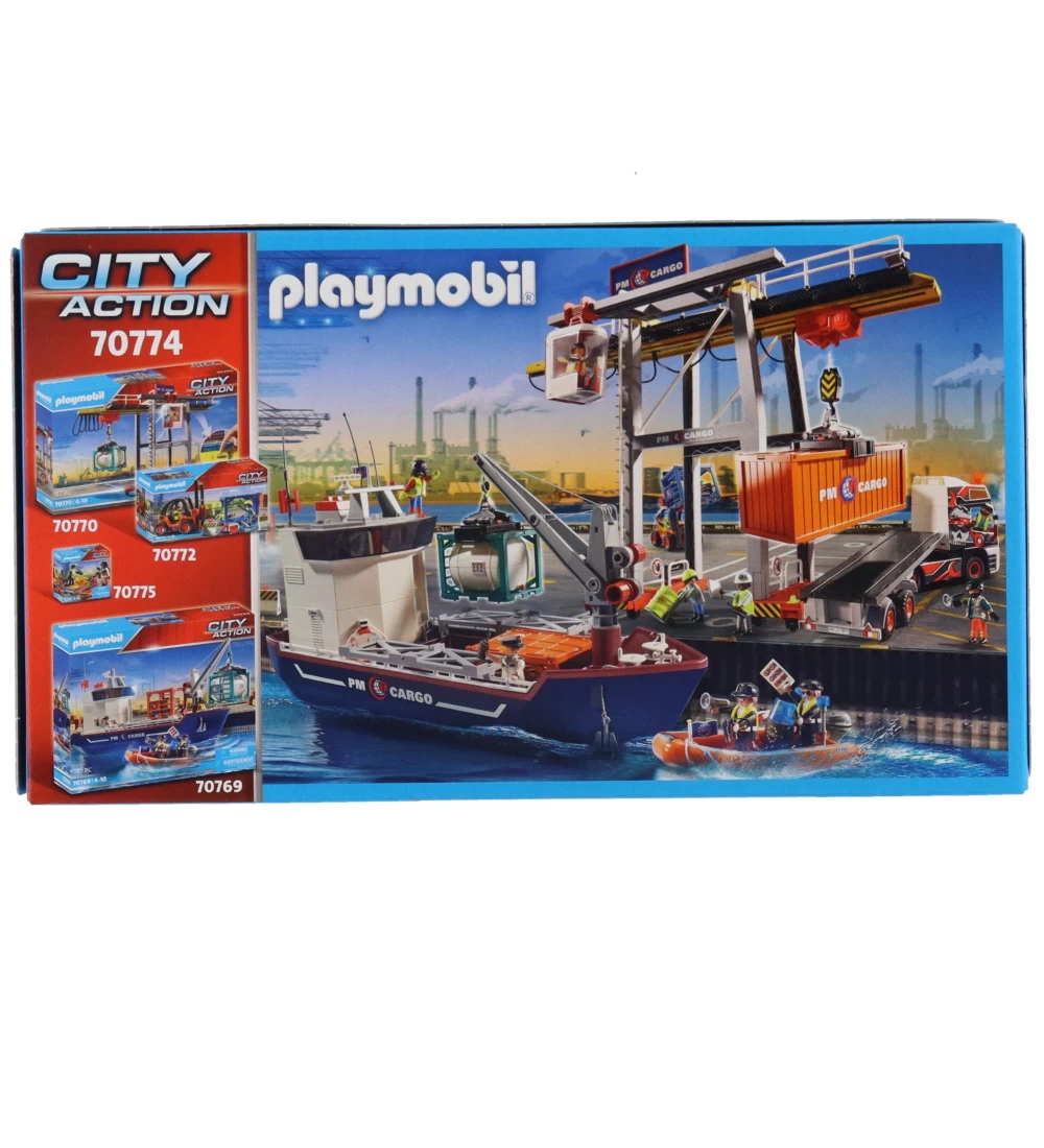 Playmobil City Action - Containerproducent - 70774 - 60 Dele - Billede 2