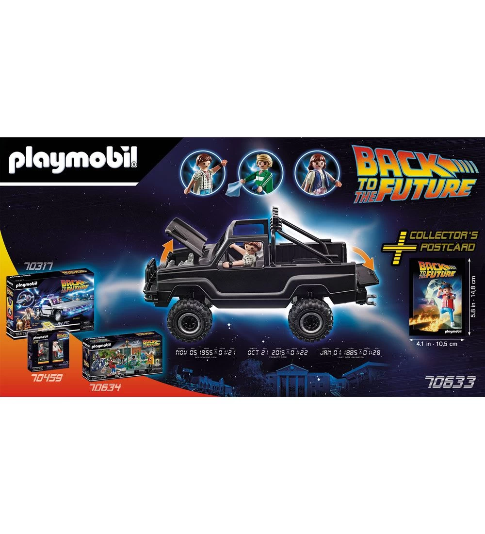 Playmobil Back To The Future - Marty's Pickup - 70633 - 35 Dele - Billede 3