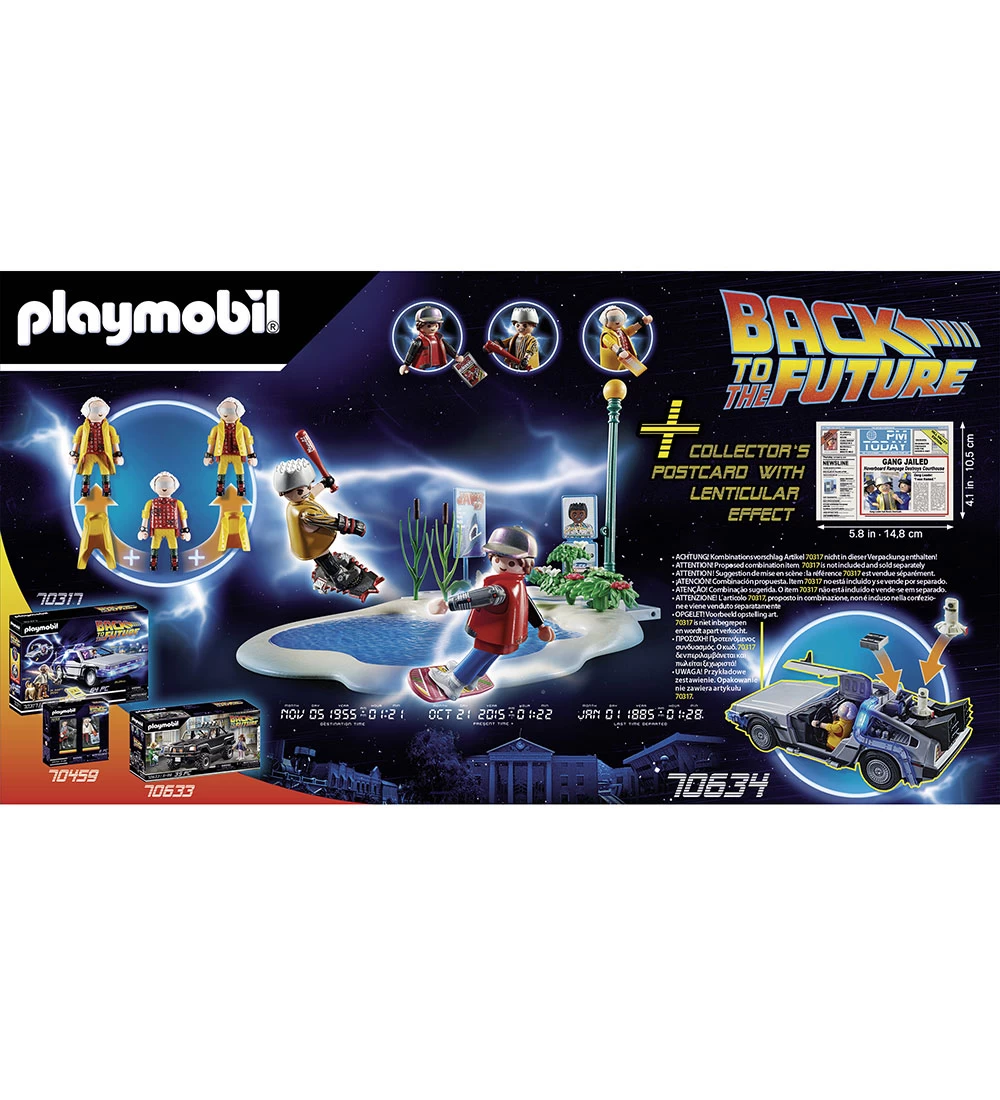 Playmobil Back To The Future - Part II Hoverboard-jagten - 70634 - Billede 2