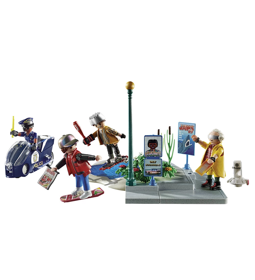 Playmobil Back To The Future - Part II Hoverboard-jagten - 70634 - Billede 3