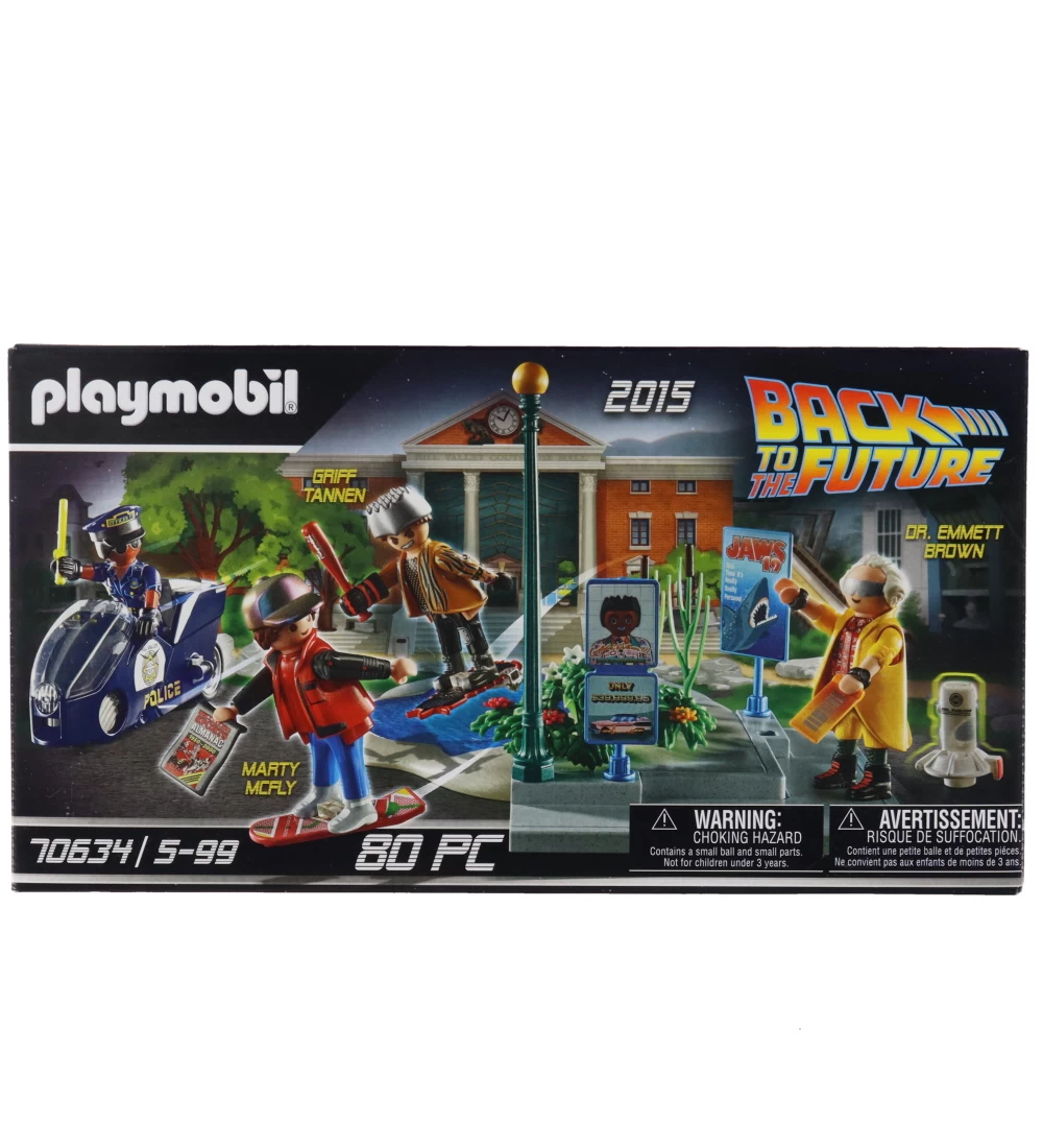 Playmobil Back To The Future - Part II Hoverboard-jagten - 70634