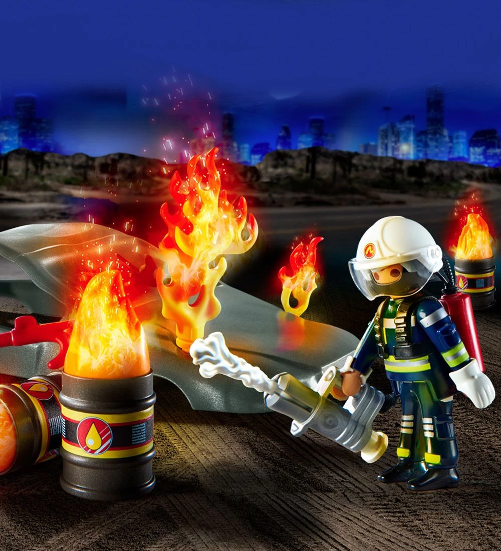 Playmobil City Action - Starter Pack Brandøvelser - 70907 - 33 D - Billede 3