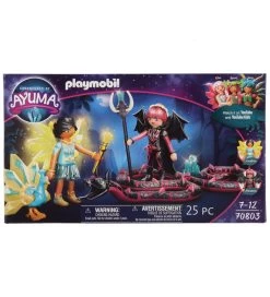 Playmobil Ayuma - Crystal Fairy Og Bat Fairy Med Totemdyr - 7080