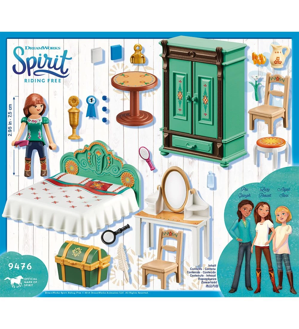 Playmobil Spirit - Lucky's Soveværelse - 9476 - 35 Dele - Billede 3
