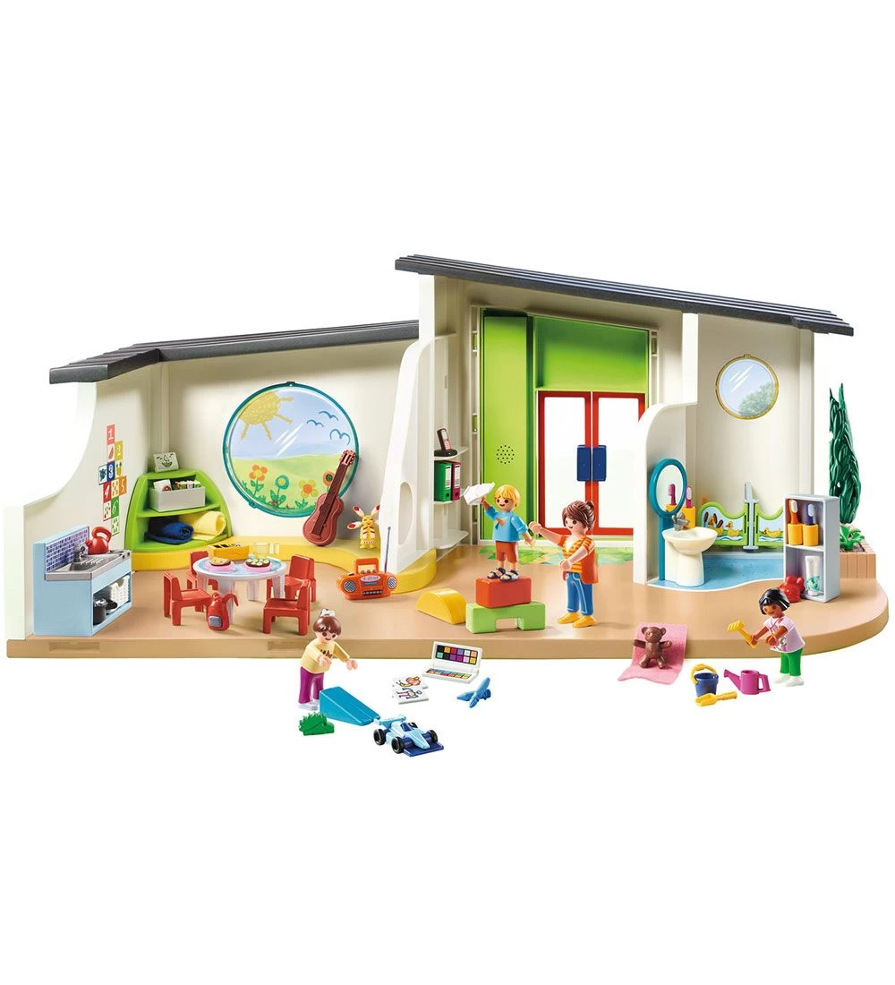 Playmobil City Life - Børnehaven Regnbue - 70280 - 180 Dele - Billede 3