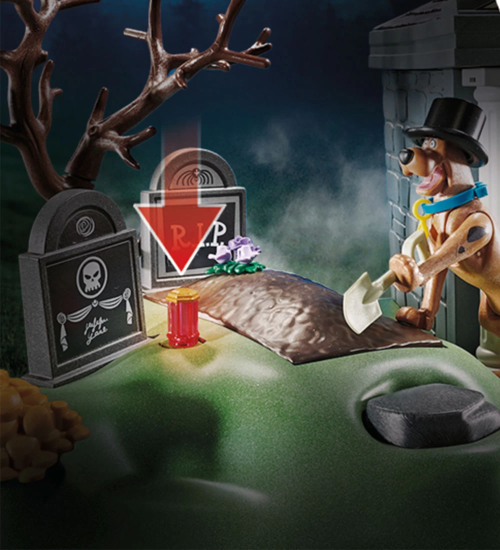 Playmobil Scooby-Doo - Eventyr På Kirkegården - 70362 - 70 Dele - Billede 4