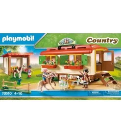 Playmobil Country - Ponycamp Overnatningsvogn - 70510 - 150 Dele