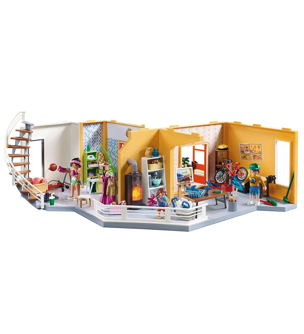 Playmobil City Life - Etageudvidelse Bolig - 70986 - 258 Dele - Billede 2