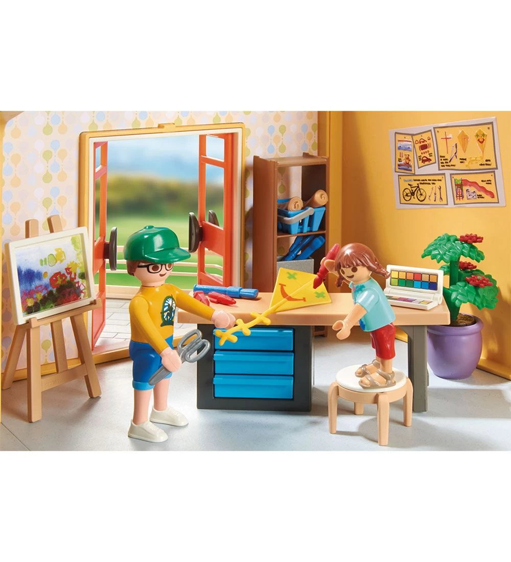 Playmobil City Life - Etageudvidelse Bolig - 70986 - 258 Dele - Billede 5