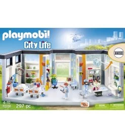 Playmobil City Life - Furnished Hospital Wing - 70191 - 297 Dele