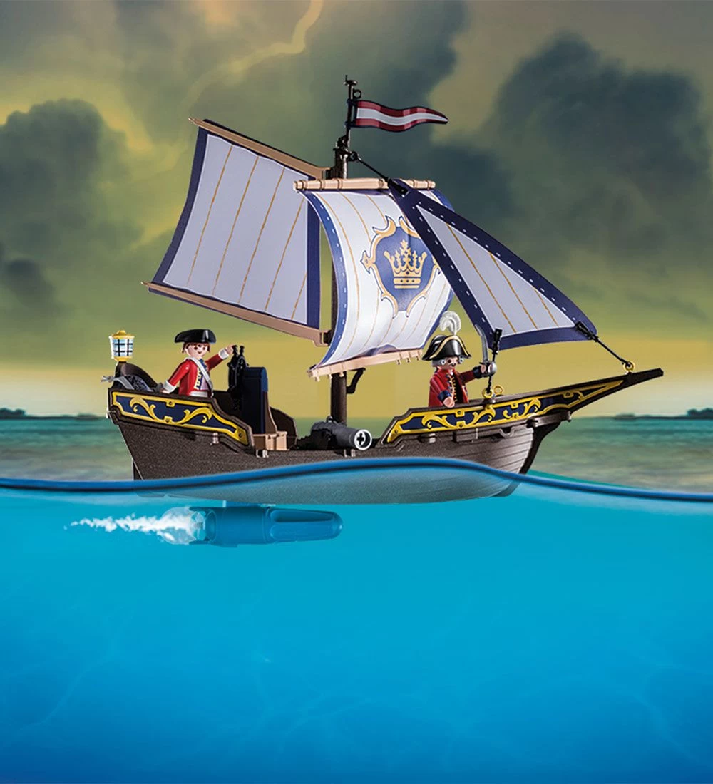 Playmobil Pirates - Rødjakkesejler - 70412 - 87 Dele - Billede 3