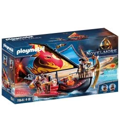 Playmobil Novelmore - Burnham Raiders Ildskib - 70641 - 55 Dele