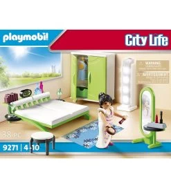 Playmobil City Life - Soveværelse - 9271 - 38 Dele