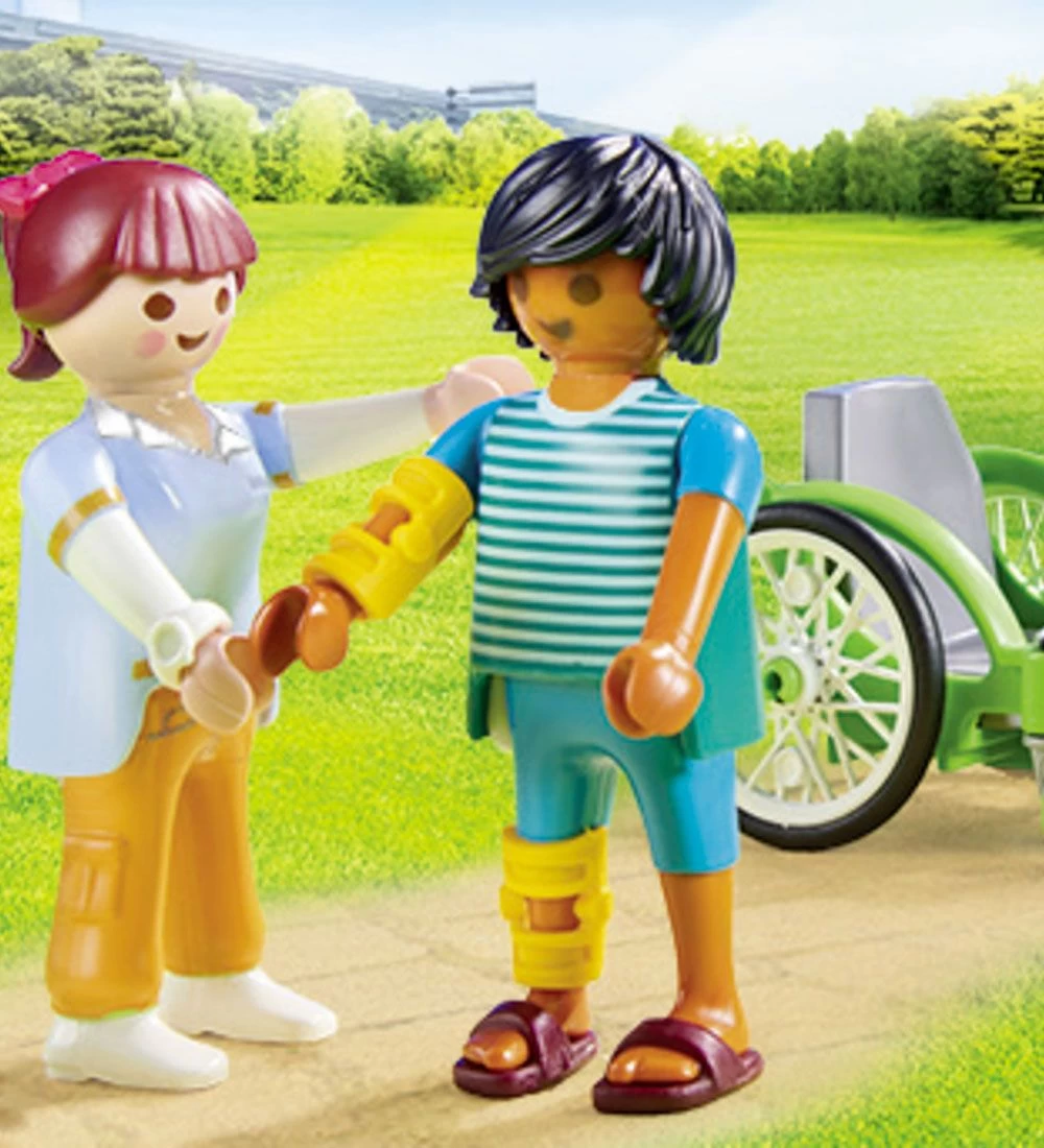 Playmobil City Life - Patient I Kørestol - 70193 - 20 Dele - Billede 4