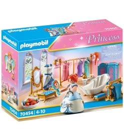 Playmobil Princess - Påklædningsværelse Med Badekar - 70454 - 86