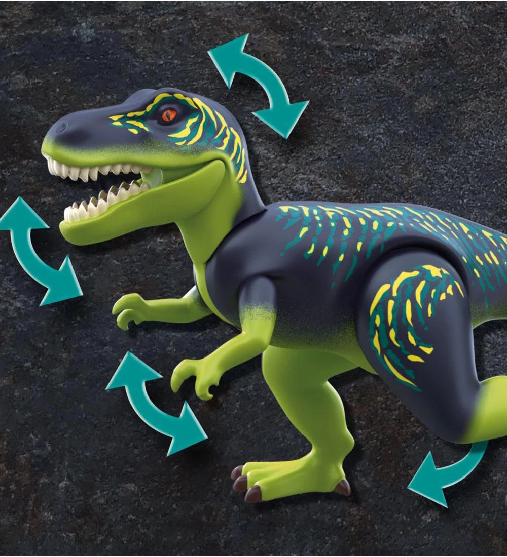 Playmobil Dino Rise - T-Rex: Battle Of The Giants - 70624 - 84 D - Billede 4