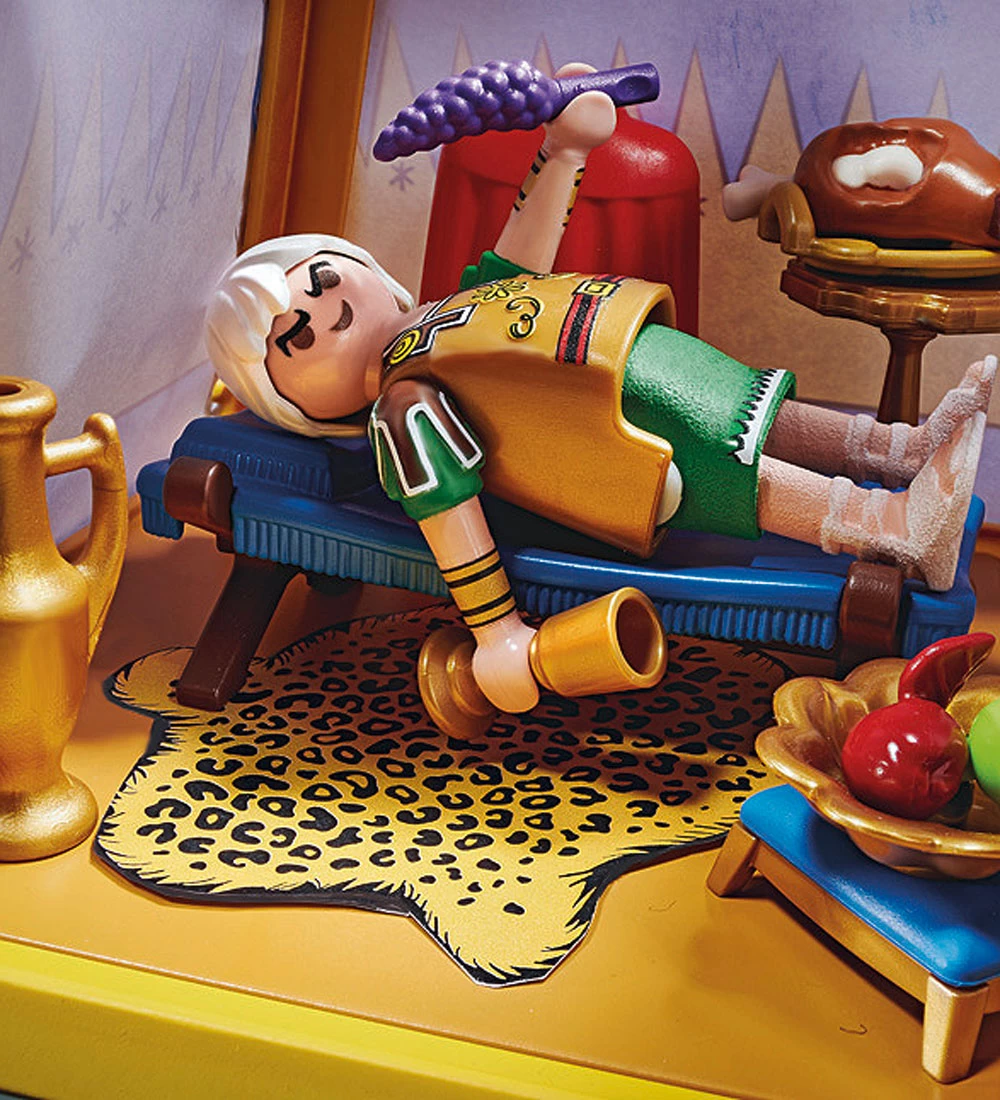 Playmobil Asterix - Officerstelt Med Generaler - 71015 - 52 Dele - Billede 4