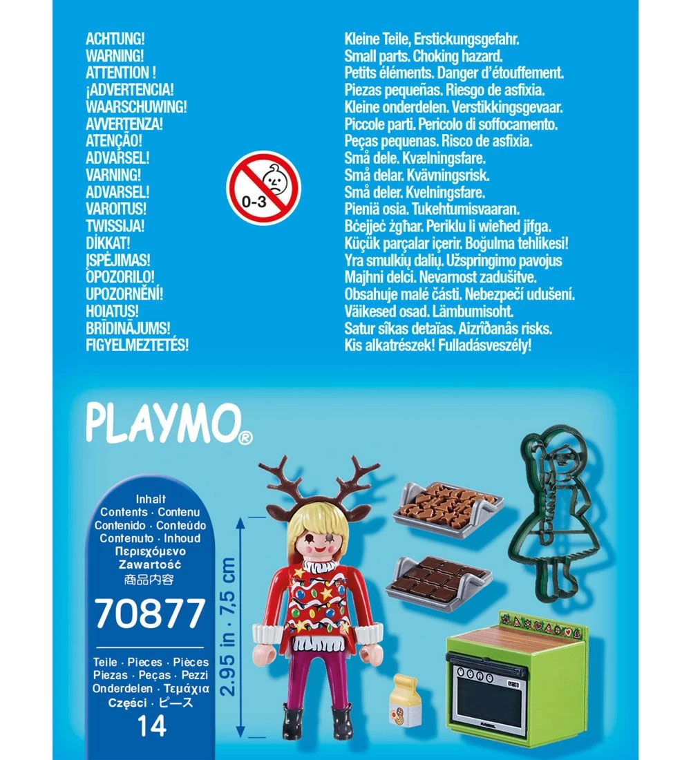Playmobil SpecialPlus - Julebageri - 70877 - 14 Dele - Billede 3