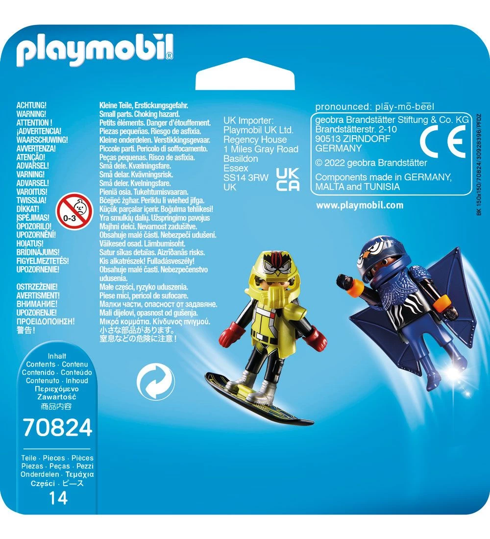 Playmobil DuoPack - Stuntshow I Luften - 70824 - 14 Dele - Billede 3