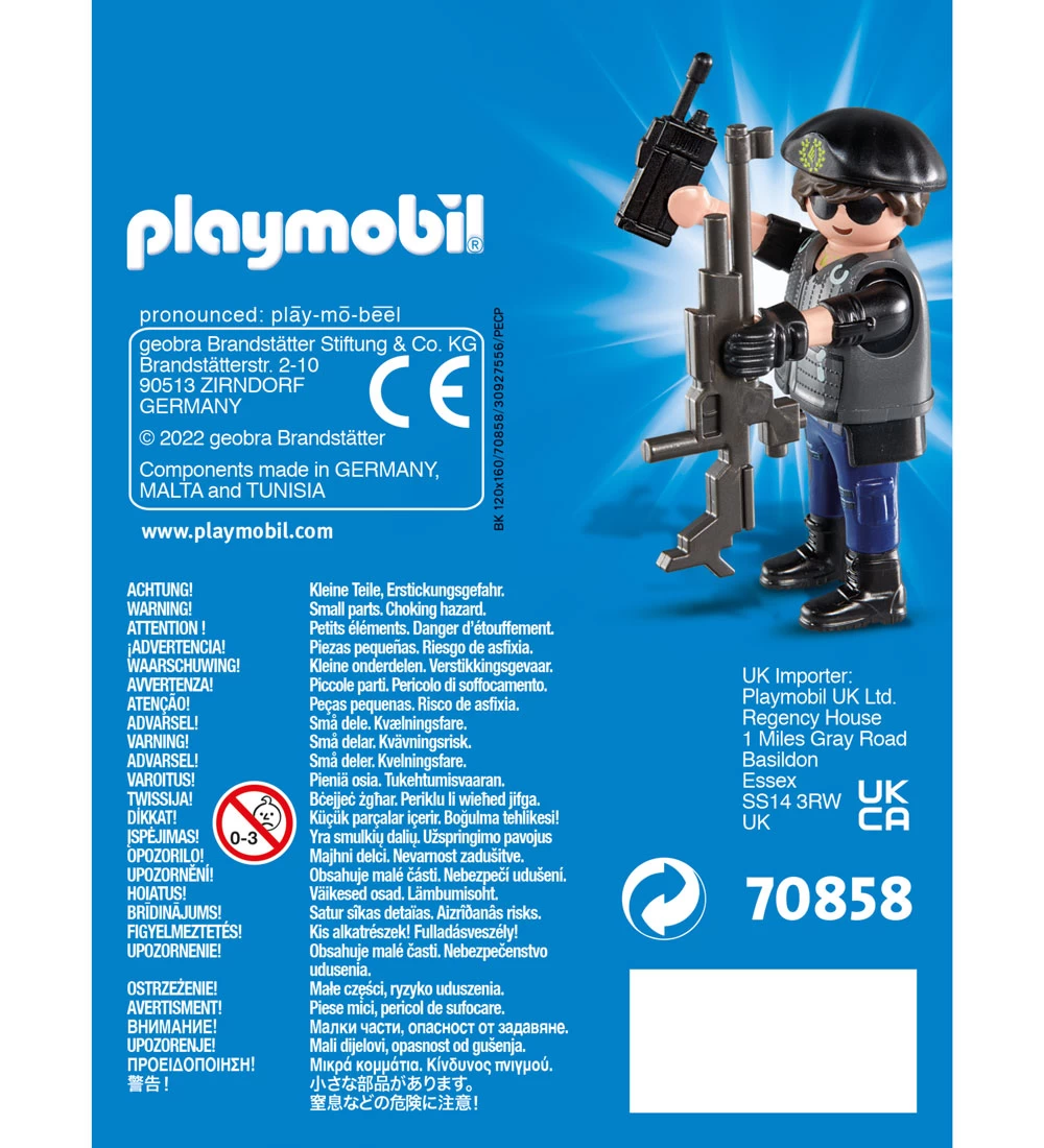 Playmobil Playmo-Friends - Police Officer - 70858 - 5 Dele - Billede 2
