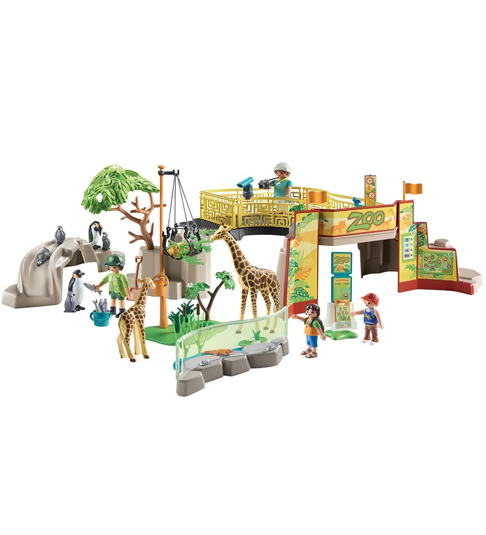 Playmobil Family Fun - Min Store Oplevelseszoo - 71190 - 127 Del - Billede 3