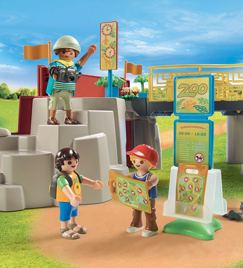 Playmobil Family Fun - Min Store Oplevelseszoo - 71190 - 127 Del - Billede 4