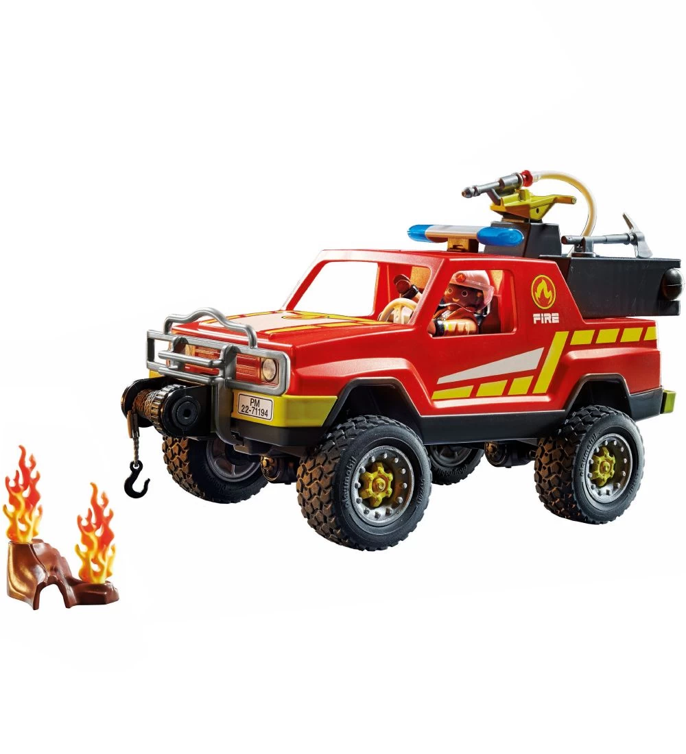 Playmobil City Action - Fire Rescue Truck - 71194 - 49 Dele - Billede 2