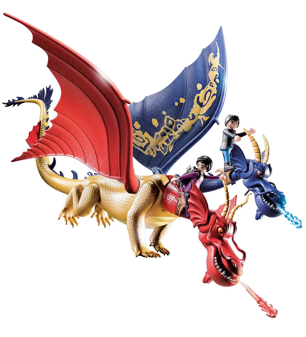 Playmobil Dragons - The Nine Realms - Wu & Wei With Jun - 71080 - Billede 3