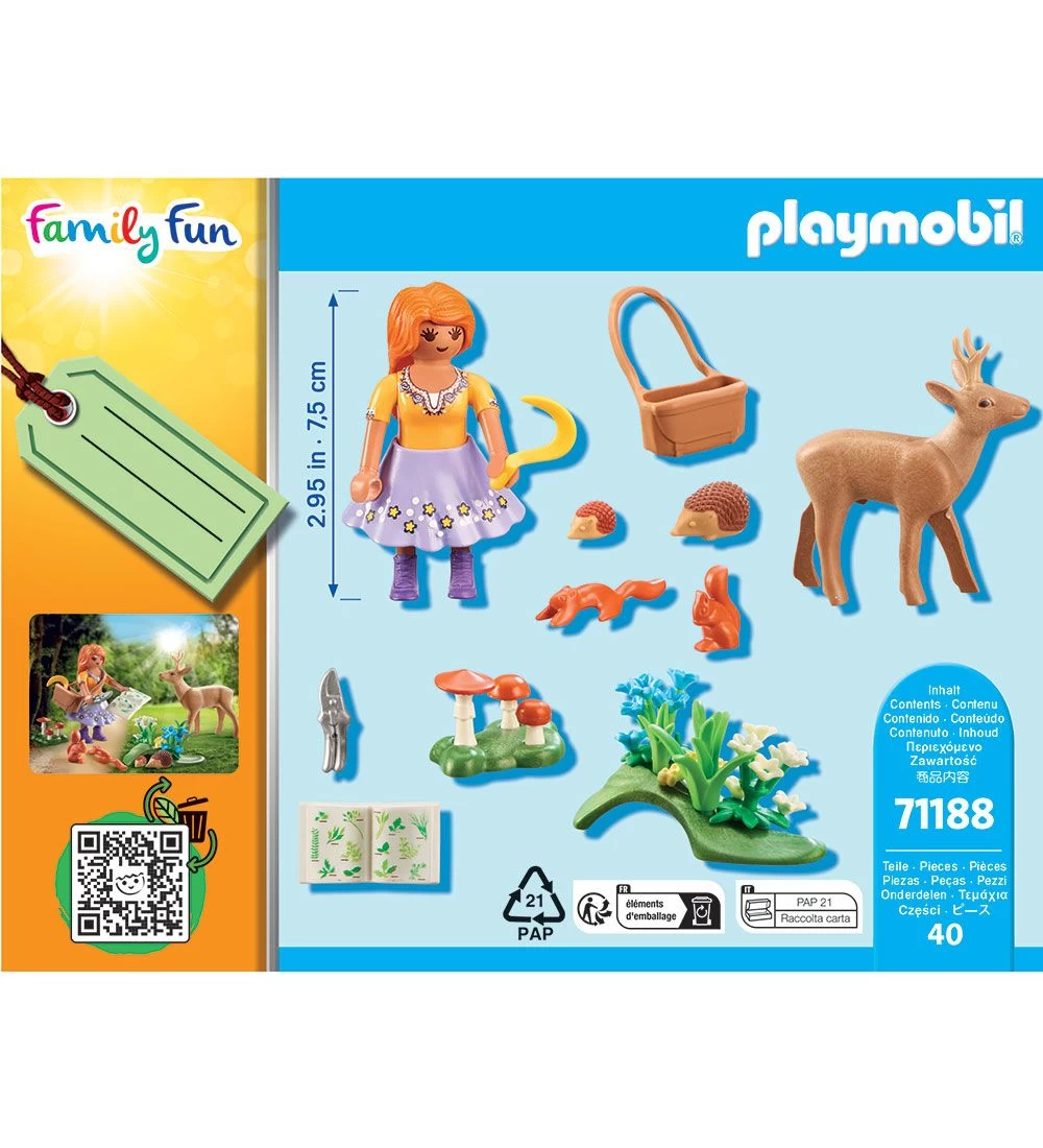 Playmobil Family Fun - Urtesamler - 71188 - 40 Dele - Billede 3