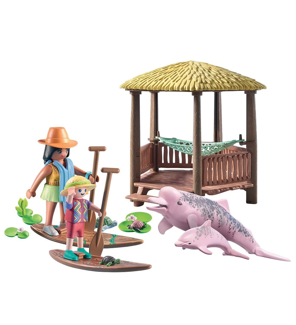 Playmobil Wiltopia - Padletur Med Floddelfinerne - 71143 - 44 De - Billede 2